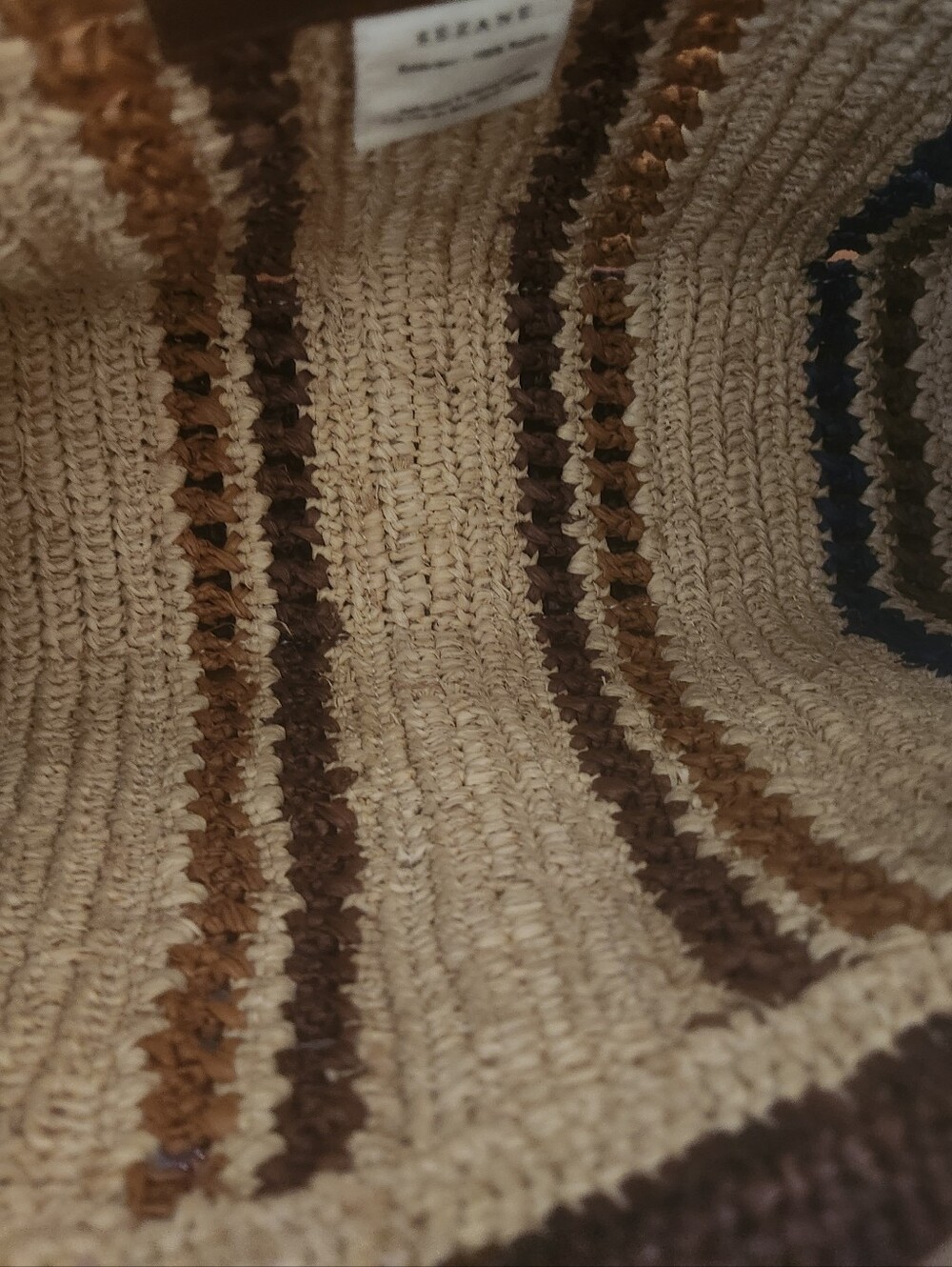 Sezane Carla Woven Bag Clutch - Picture 8 of 10